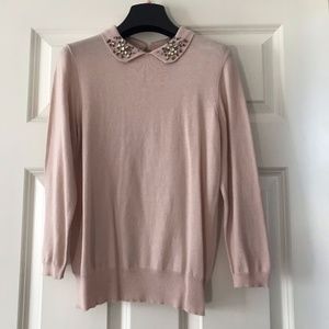 Ann Taylor Embellished Sweater